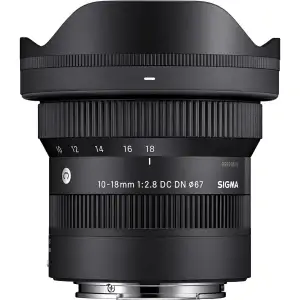 Широкоугольный объектив Sigma 10-18mm f/2.8 DC DN Contemporary Sony E