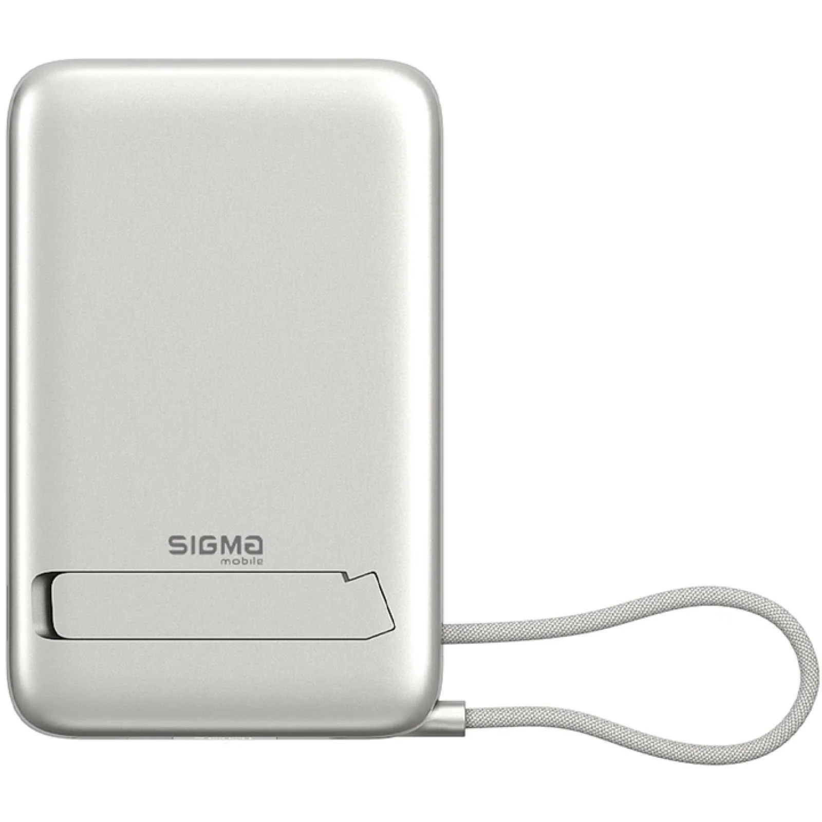 Зовнішній акумулятор Sigma Mobile X-power SI10A8QL-MAG 10000mAh Silver UA