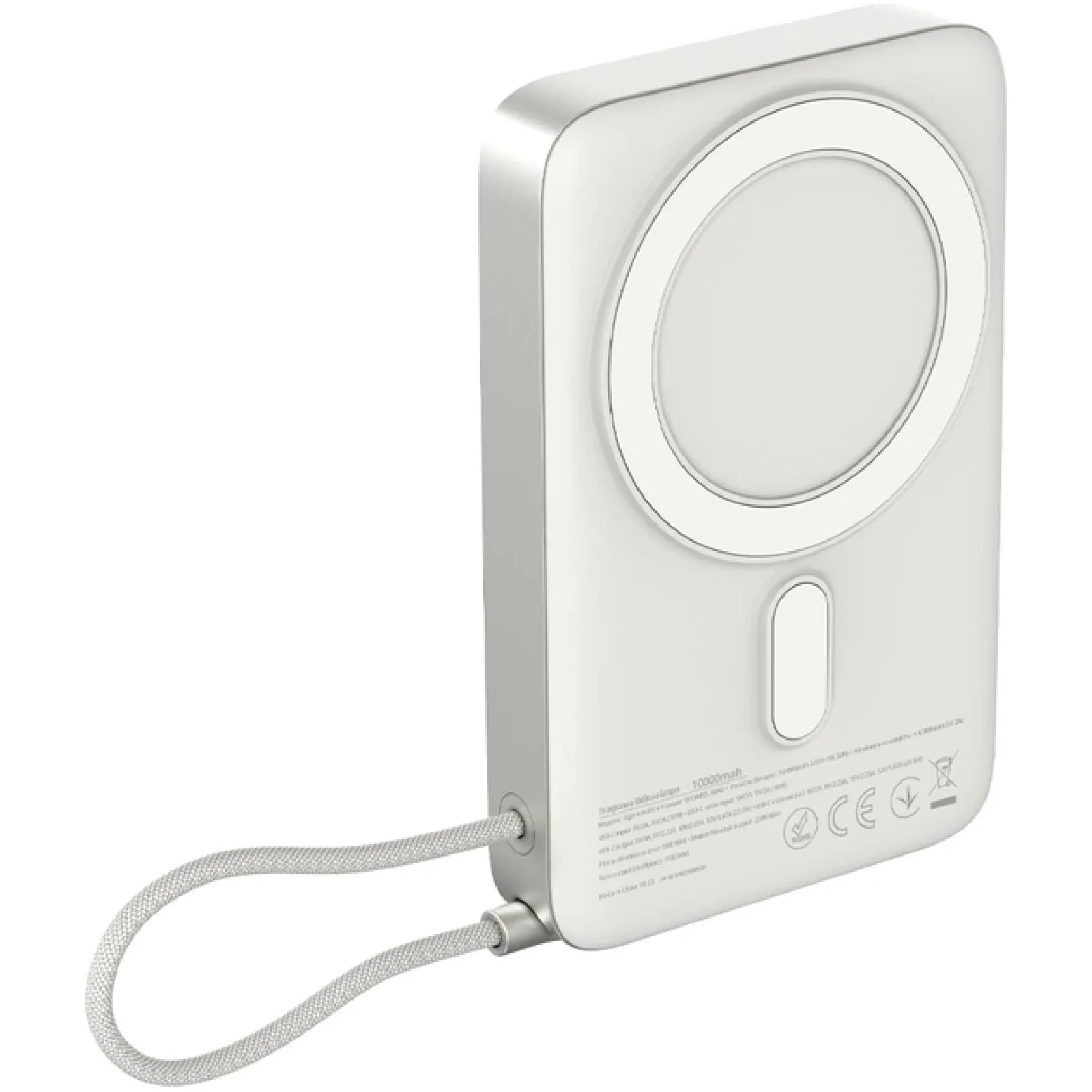 Зовнішній акумулятор Sigma Mobile X-power SI10A8QL-MAG 10000mAh Silver UA