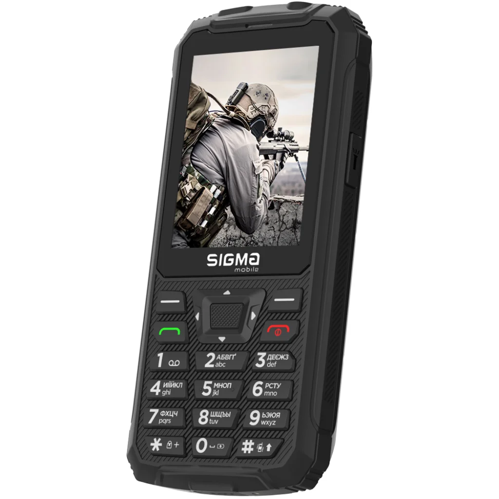Смартфон Sigma Mobile X-treme PR68 Type-C Black UA