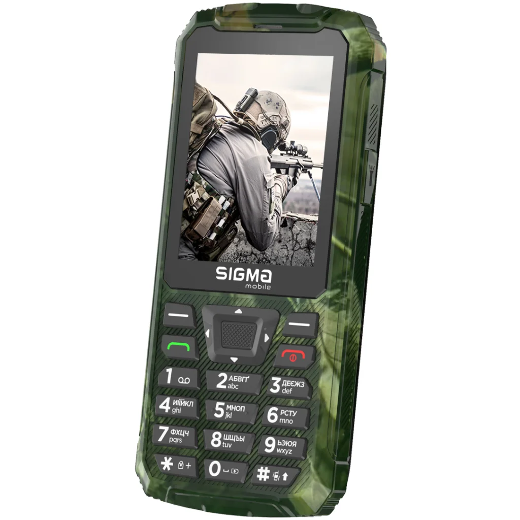 Смартфон Sigma Mobile X-treme PR68 Type-C Khaki UA
