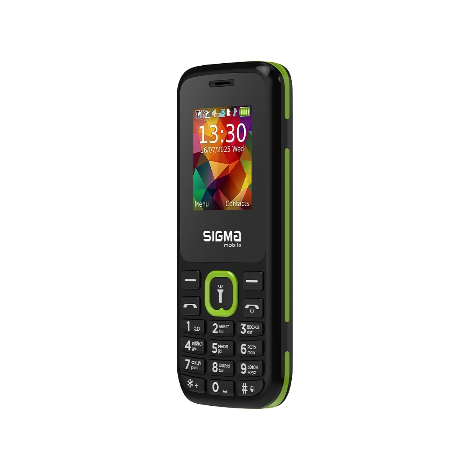 Телефон Sigma Mobile X-style 171 MINI Black-Green UA