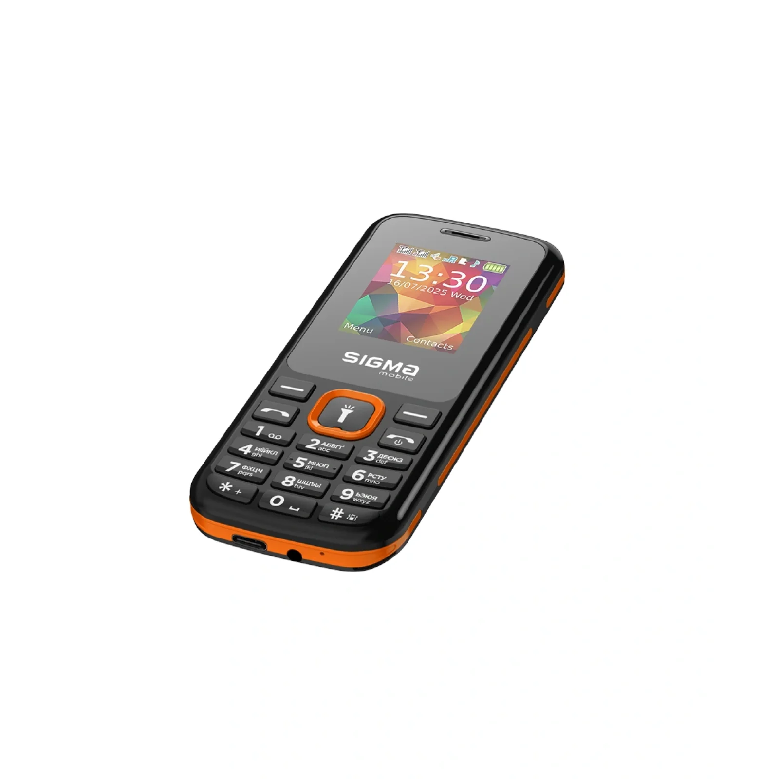 Телефон Sigma Mobile X-style 171 MINI Black-Orange UA