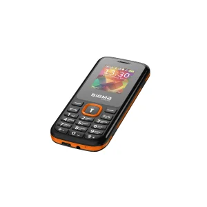 Телефон Sigma Mobile X-style 171 MINI Black-Orange UA
