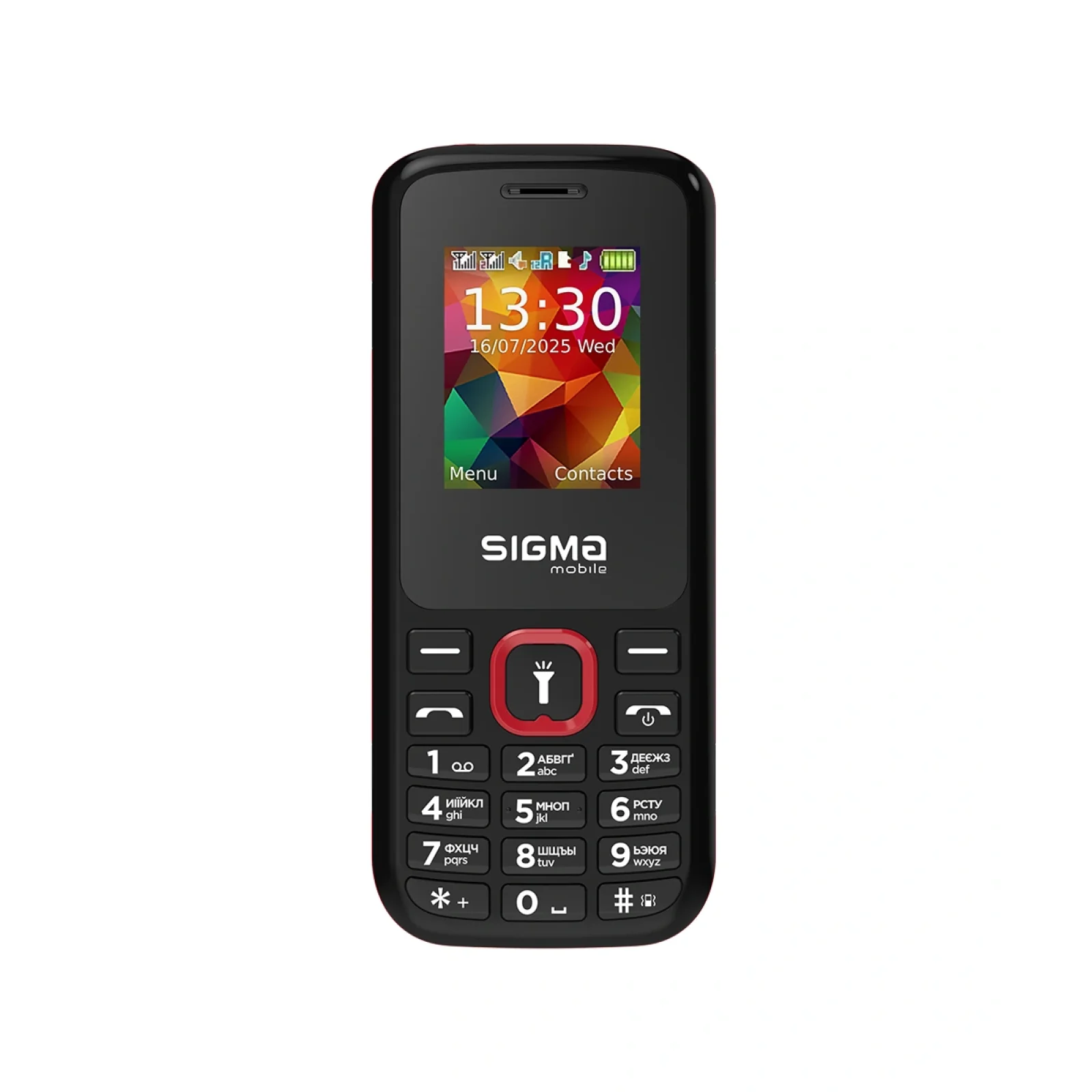 Телефон Sigma Mobile X-style 171 MINI Black-Red UA