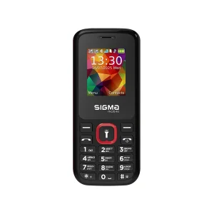 Телефон Sigma Mobile X-style 171 MINI Black-Red UA