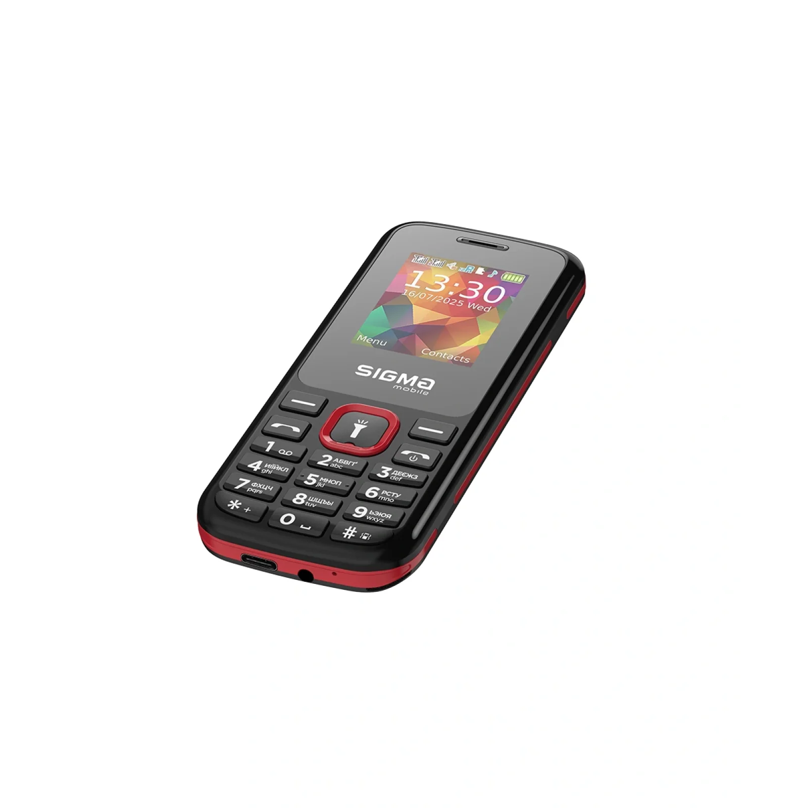 Телефон Sigma Mobile X-style 171 MINI Black-Red UA