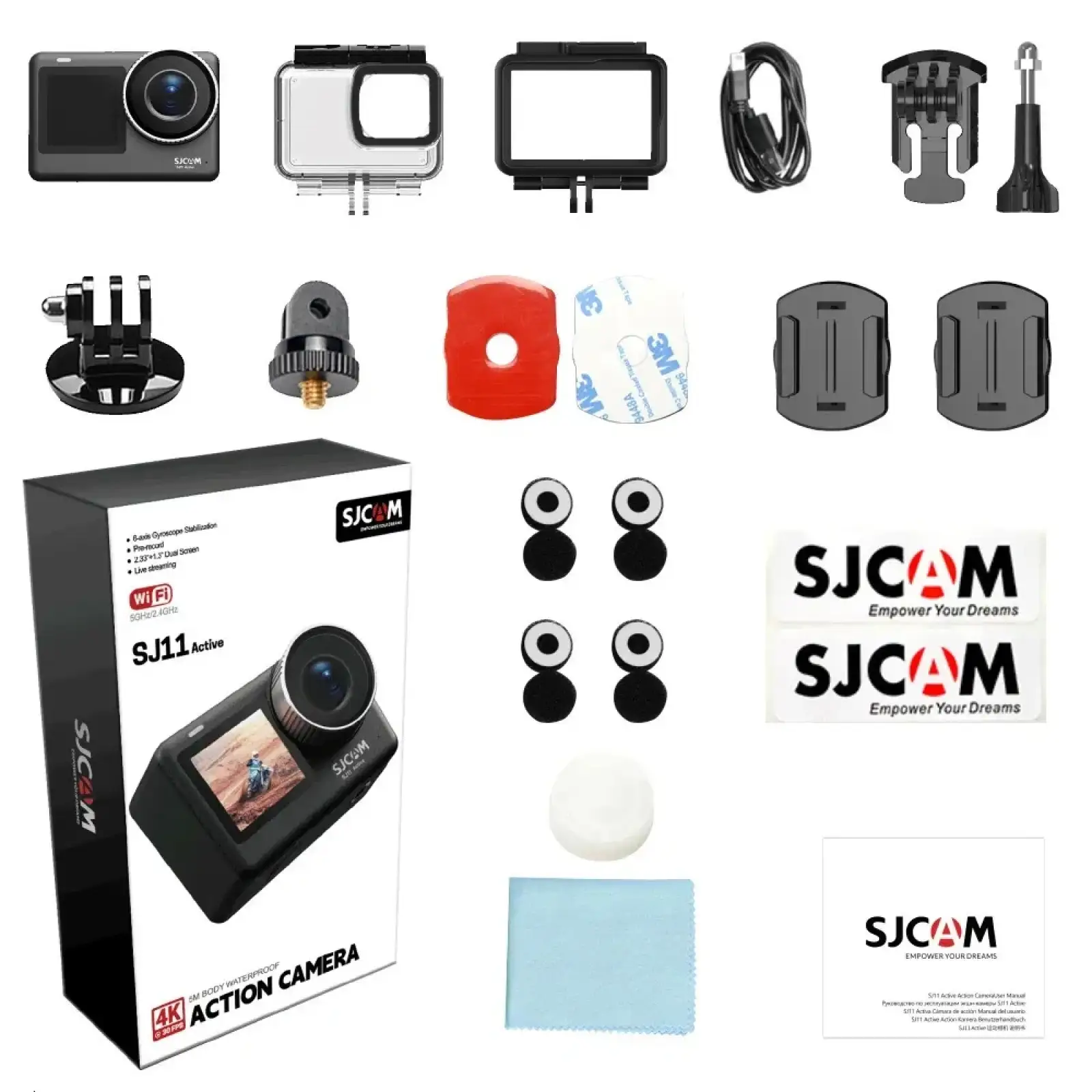Экшн-камера SJCAM CAM4 Black