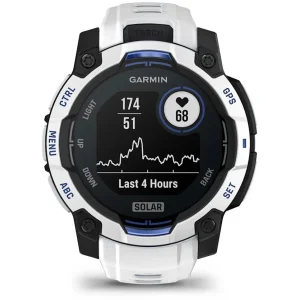 Смарт-годинник Garmin Instinct 3 45mm Solar Whitestone with Whitestone Band (010-02934-03)