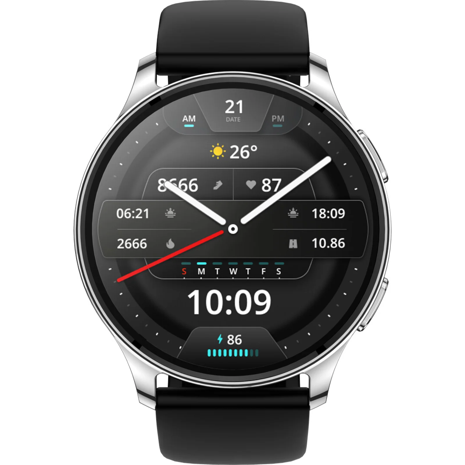 Смарт-годинник Amazfit Pop 3R Silver EU