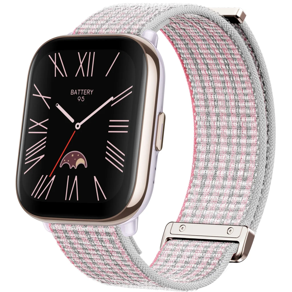 Ремінець Amazfit 20mm Nylon Medium Universal Pink (S240DNTY1N)