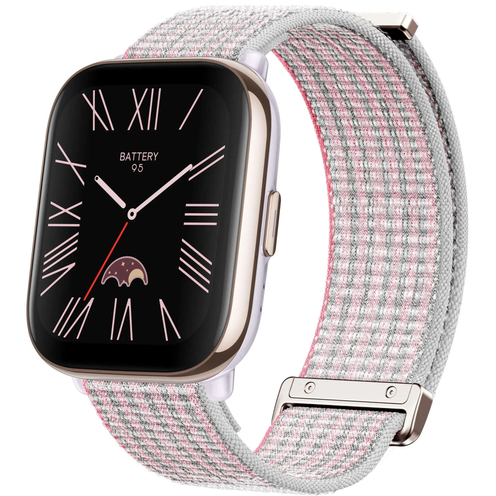Ремінець Amazfit 20mm Nylon Medium Universal Pink (S240DNTY1N)