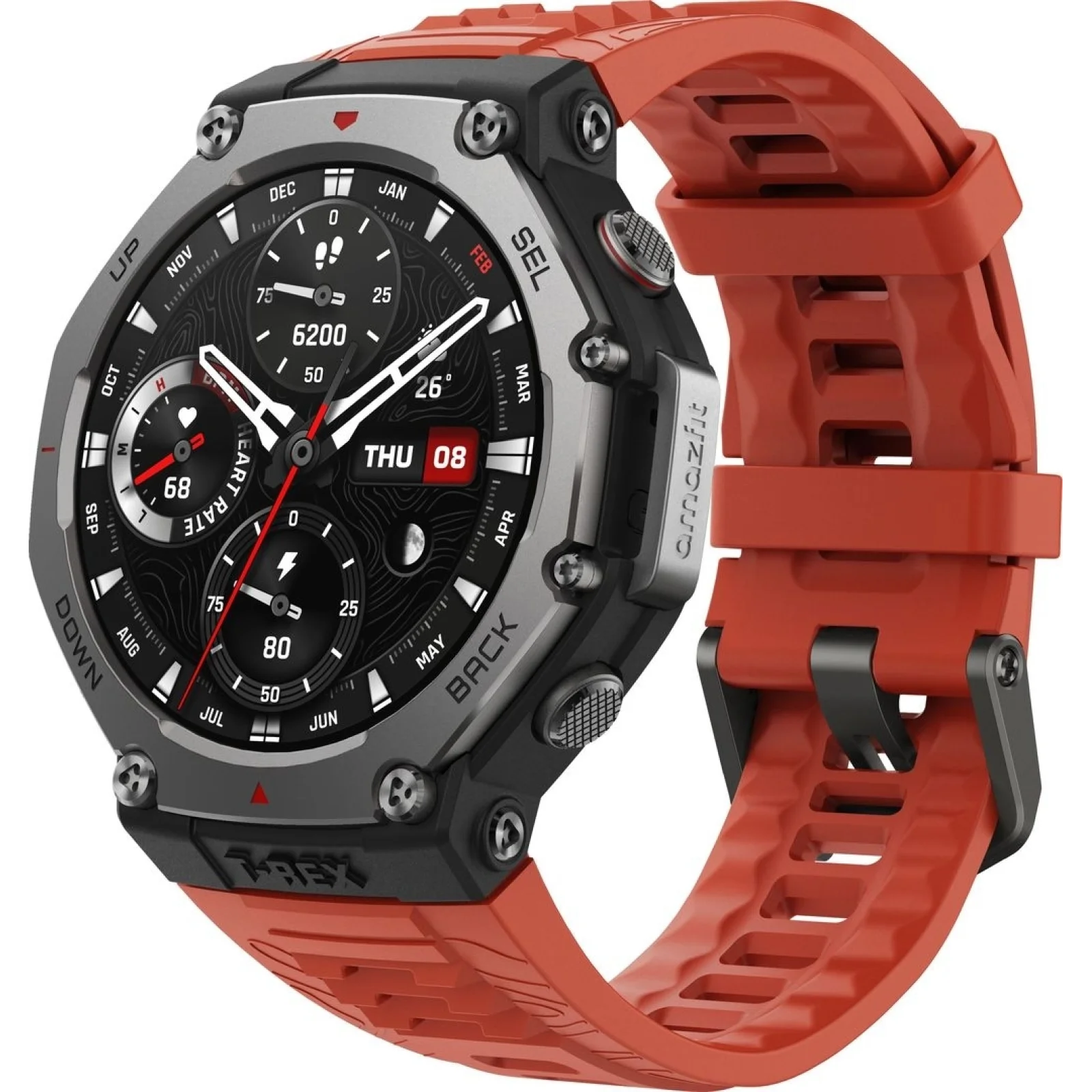 Смарт-часы Amazfit T-Rex 3 Lava (W2323GL3N) EU