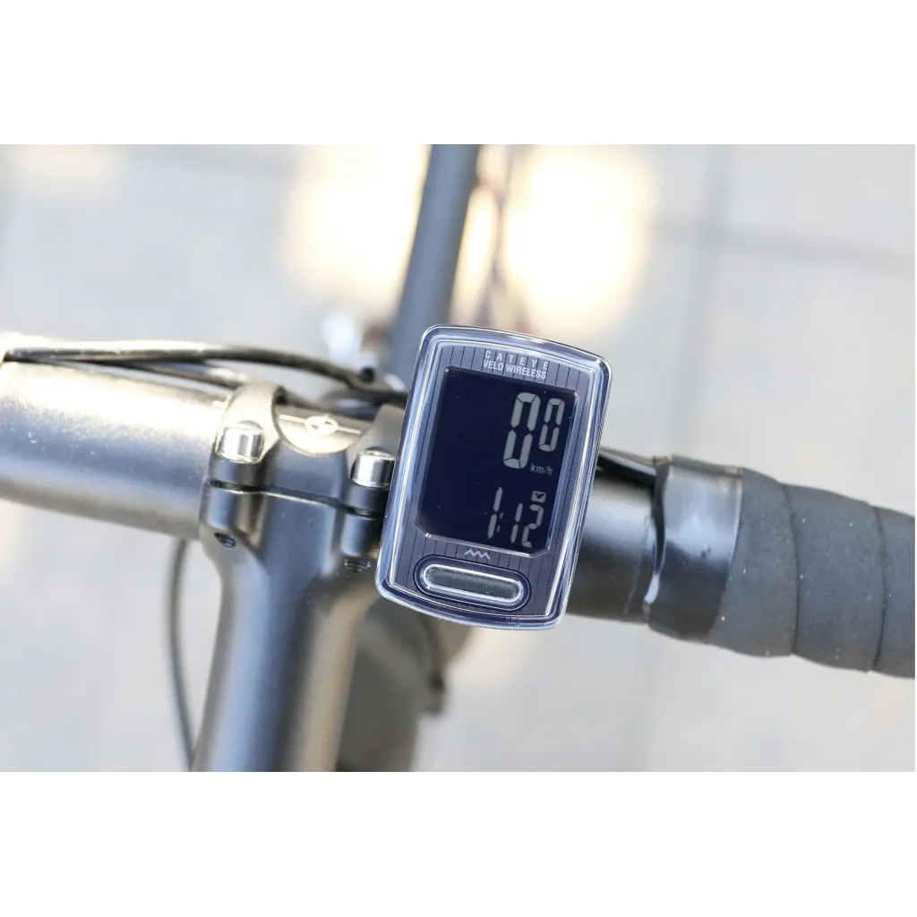 Велокомпьютер Cateye Velo Wireless CC-VT230W Black