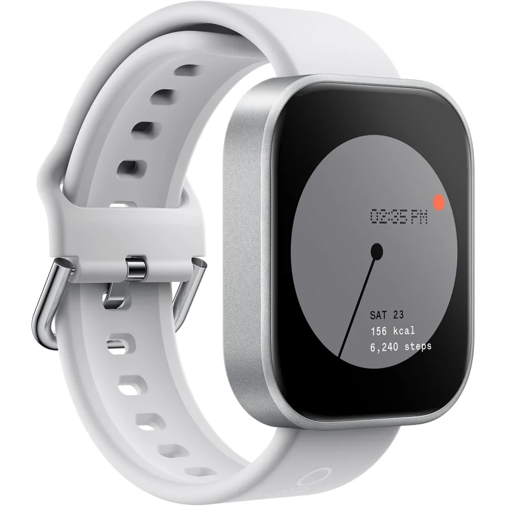 Смарт-годинник CMF by Nothing Watch Pro (D395) Silver Frame with Light Grey Strap