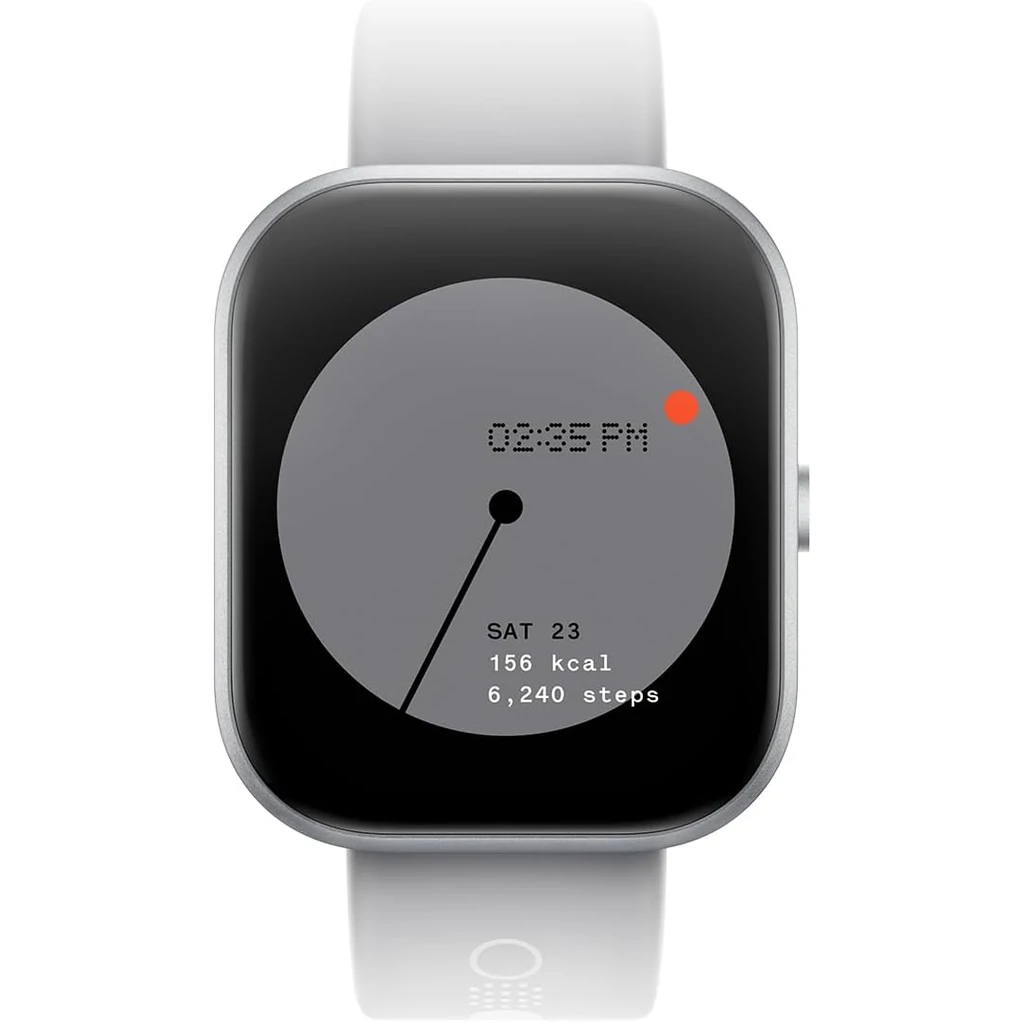 Смарт-годинник CMF by Nothing Watch Pro (D395) Silver Frame with Light Grey Strap