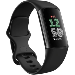 Фитнес-браслет Fitbit Charge 6 Obsidian / Black Aluminum