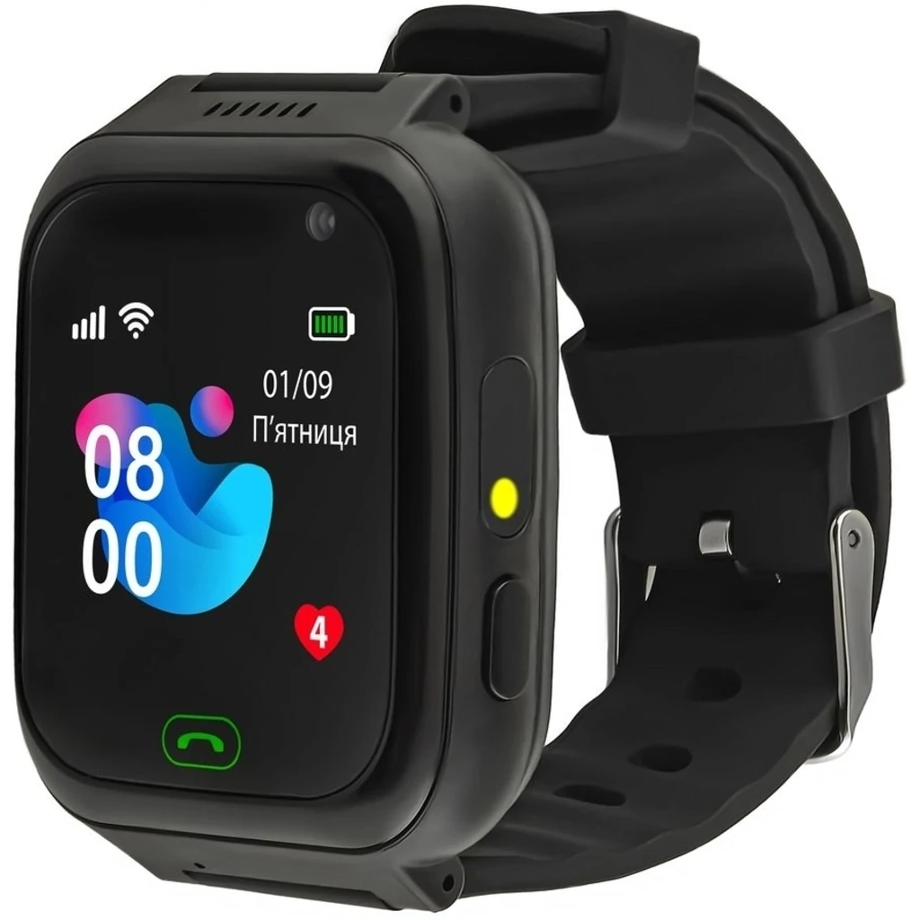 Дитячий смарт-годинник Garmix PointPro-100 WiFi Black