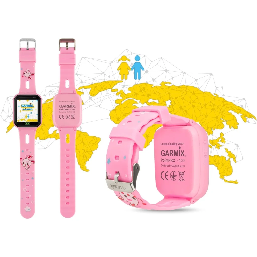 Детские смарт-часы Garmix PointPro-100 WiFi Pink