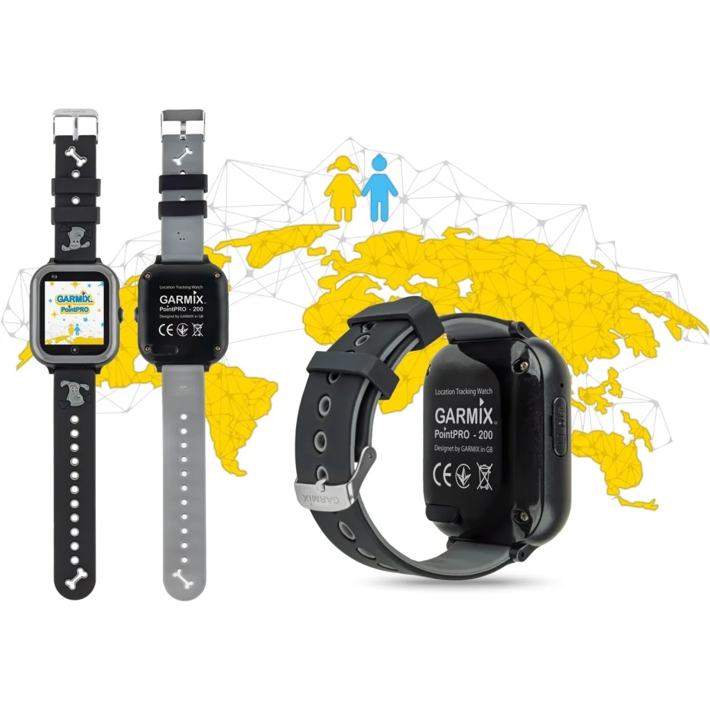 Детские смарт-часы Garmix PointPro-200 4G/GPS Black (GMXPP200-B)