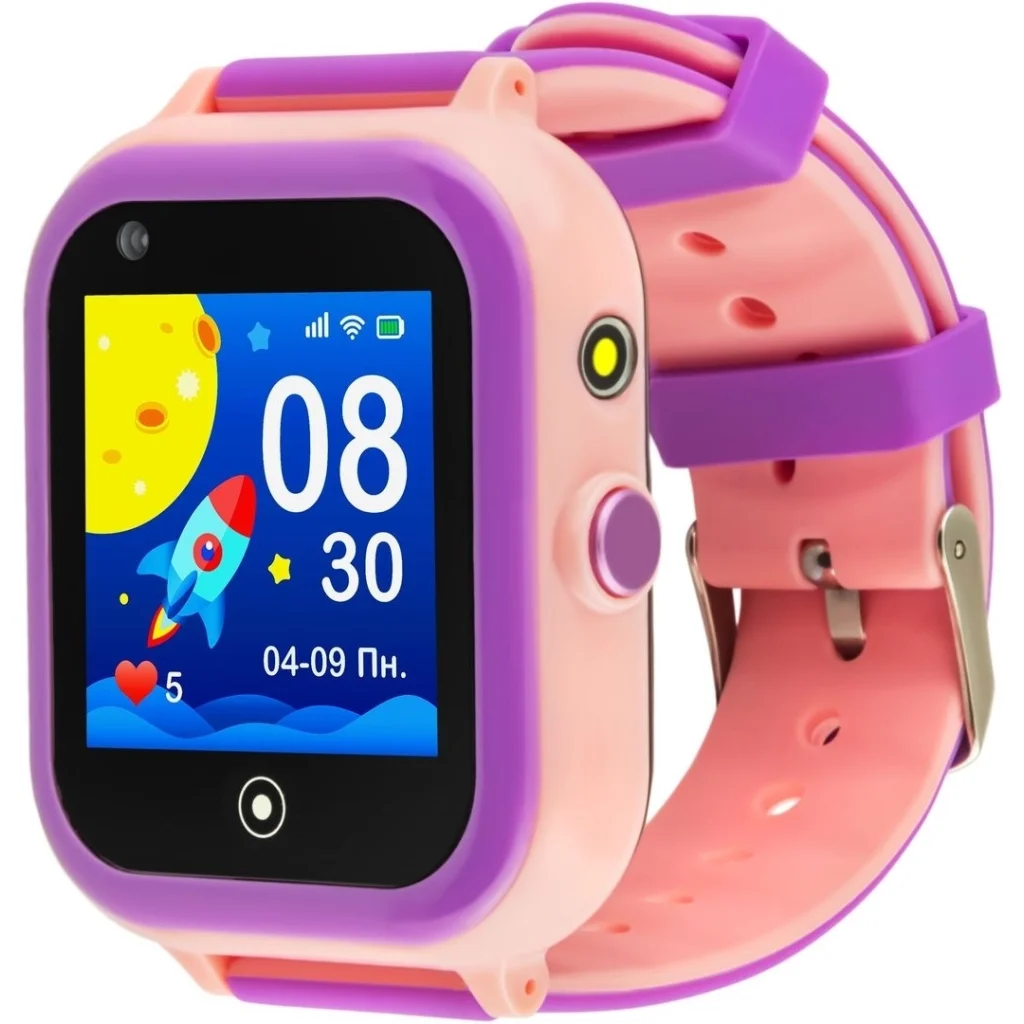 Детские смарт-часы Garmix PointPro-200 4G/GPS Pink (GMXPP200-P)