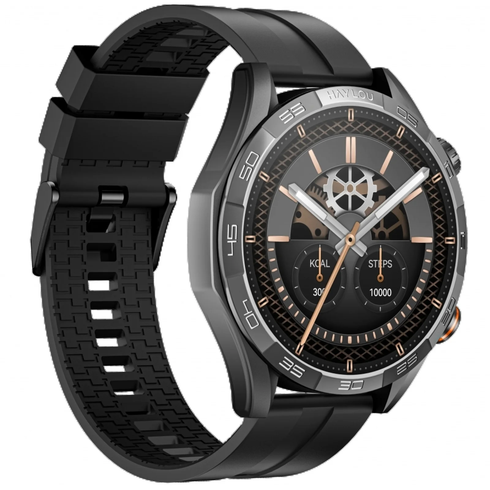 Смарт-годинник HAYLOU Solar 5 LS20 Black Silicone Strap
