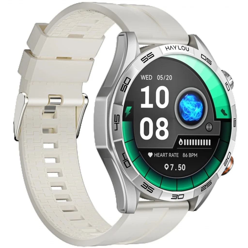 Смарт-часы HAYLOU Solar 5 LS20 Silver Silicone Strap