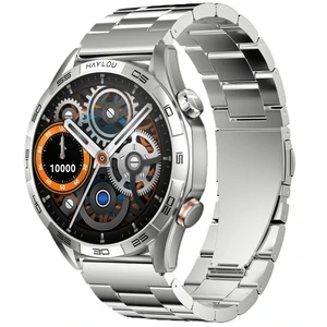 Смарт-часы HAYLOU Solar 5 LS20 Silver Silicone + Stainless Steel Strap EU