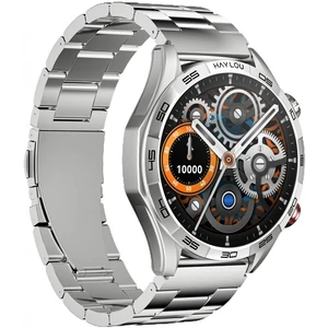 Смарт-часы HAYLOU Solar 5 LS20 Silver Silicone + Stainless Steel Strap EU