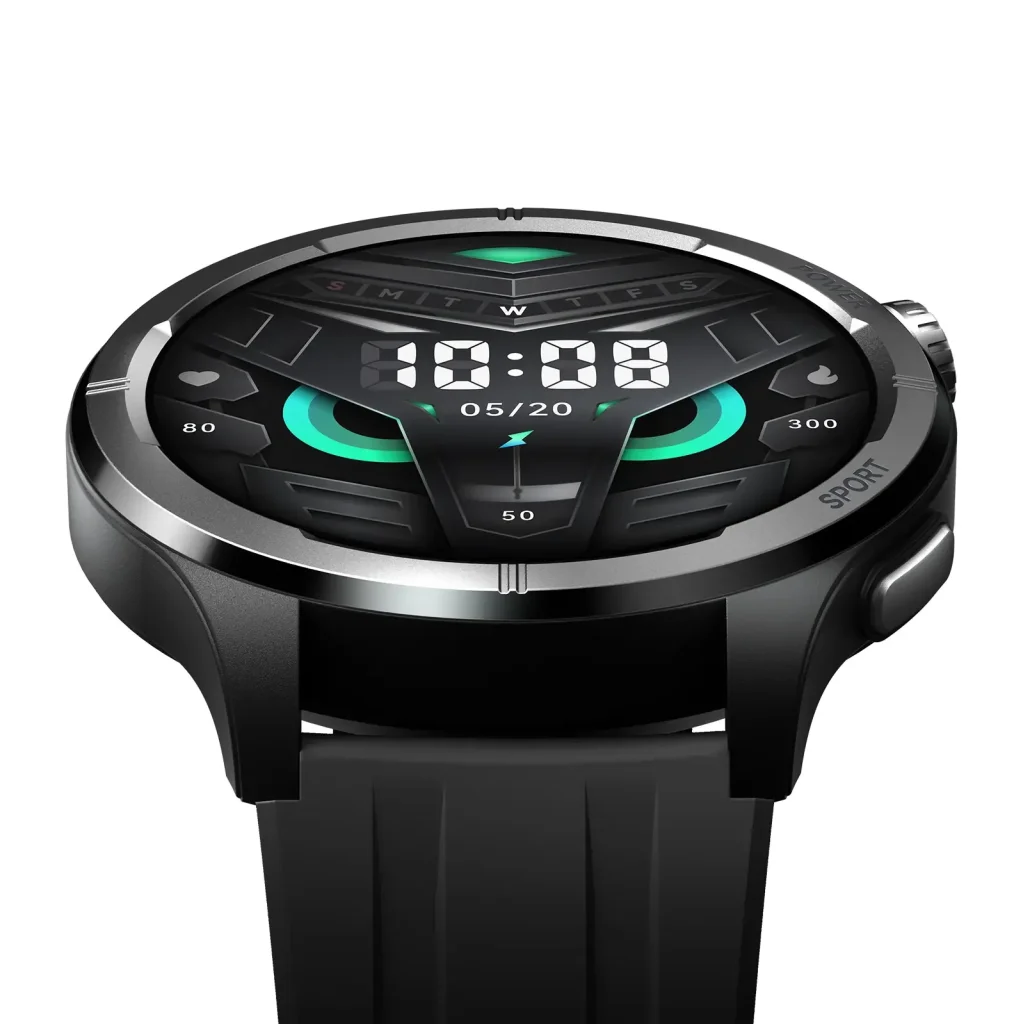 Смарт-часы HAYLOU Solar Neo LS21 Black (Silicone + Braided Strap) EU