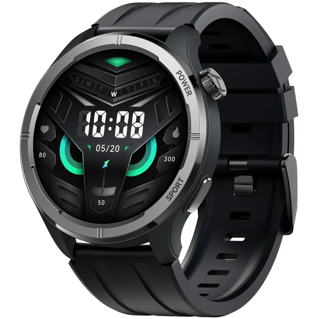 Смарт-часы HAYLOU Solar Neo LS21 Black (Silicone + Braided Strap) EU