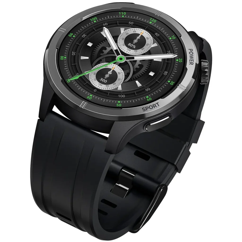 Смарт-часы HAYLOU Solar Neo LS21 Black (Silicone + Braided Strap) EU