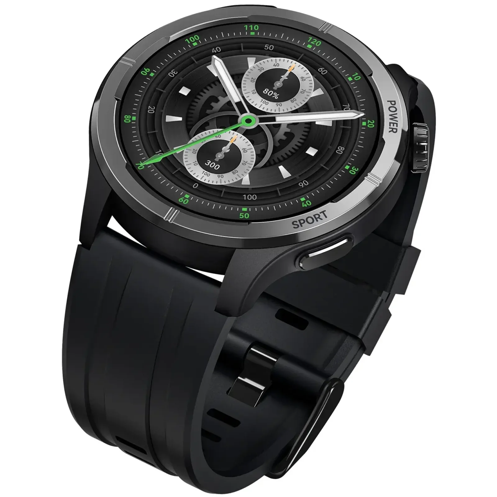 Смарт-годинник HAYLOU Solar Neo LS21 Black (Silicone + Braided Strap) EU
