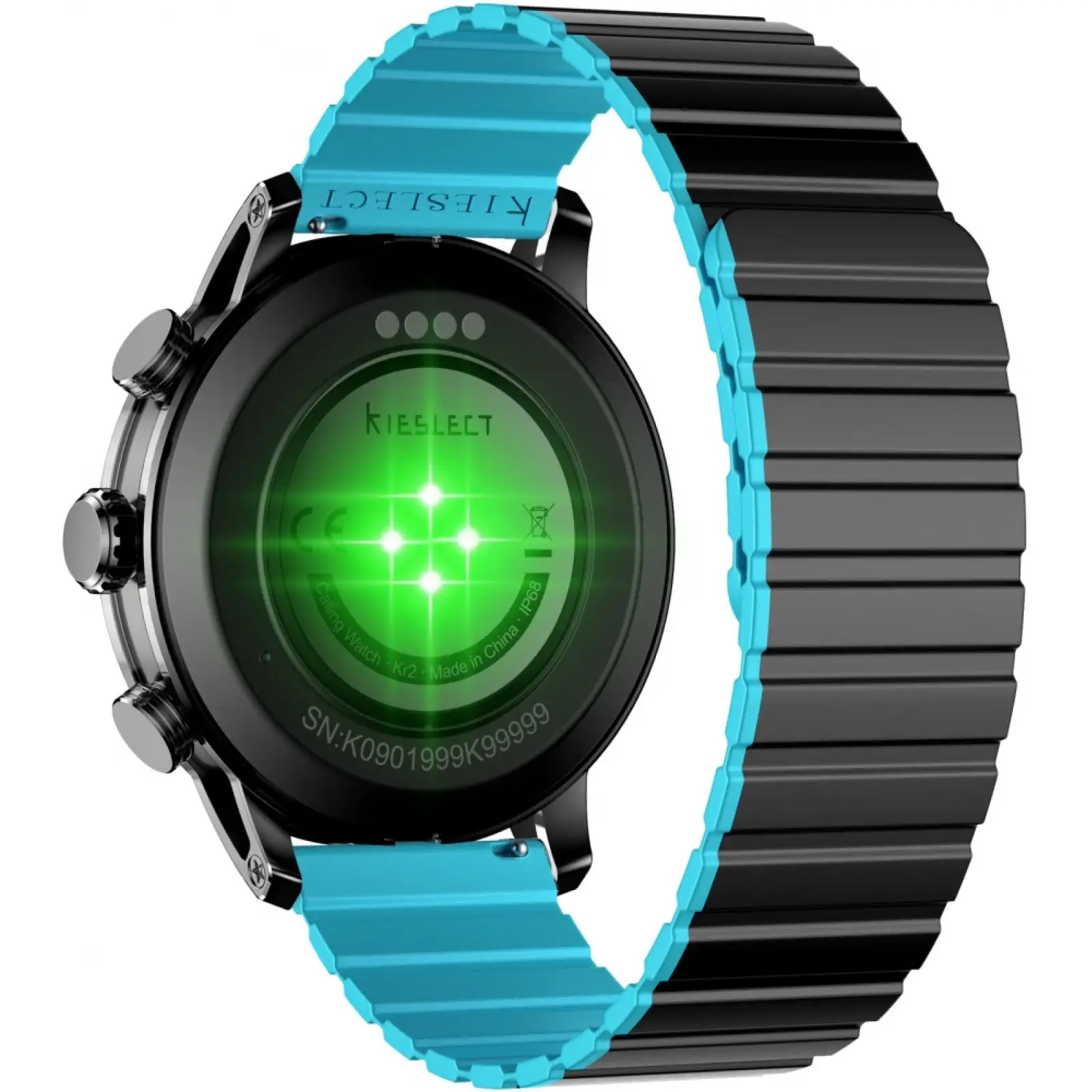 Смарт-годинник Kieslect Smart Calling Watch Kr 2 Black EU