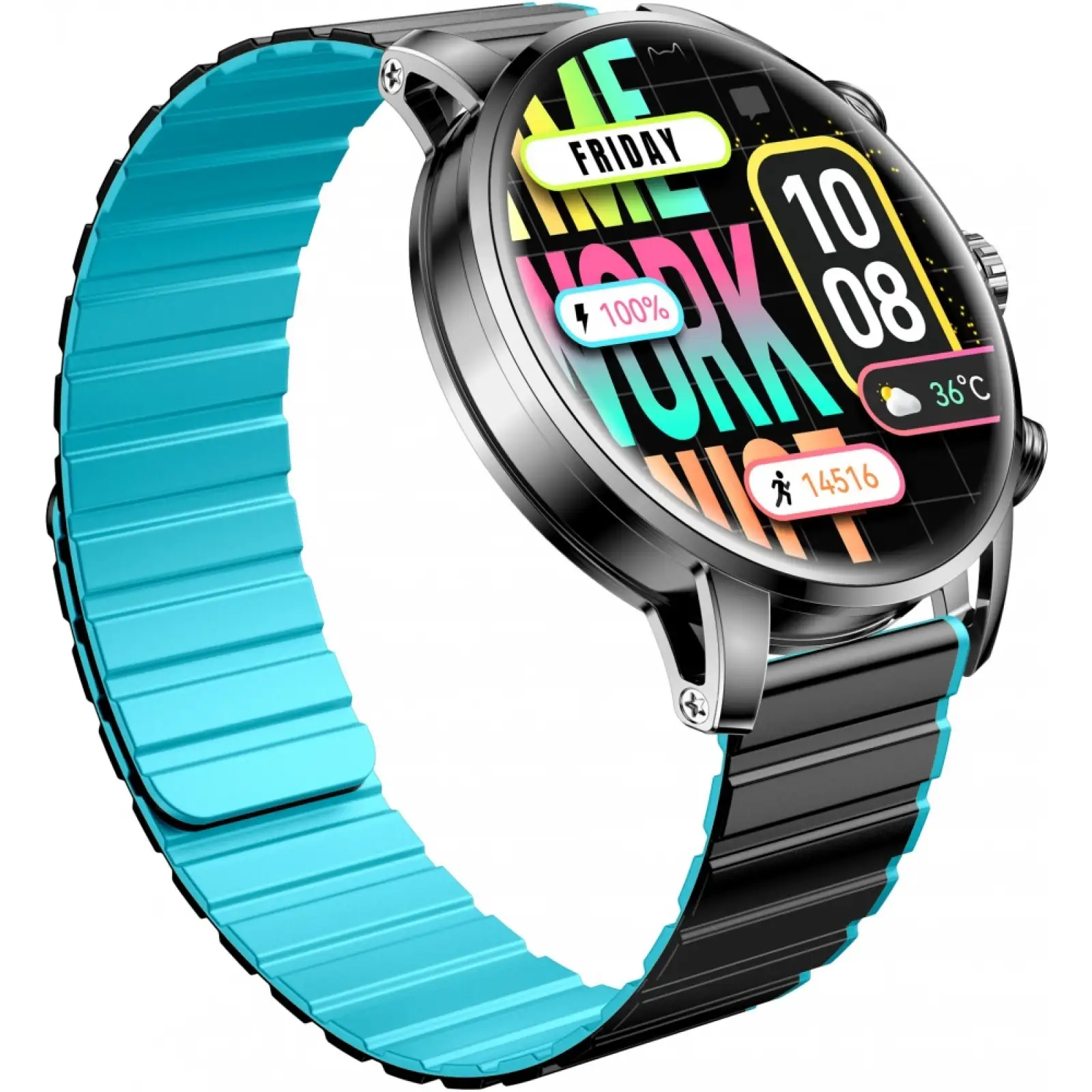 Смарт-годинник Kieslect Smart Calling Watch Kr 2 Black EU