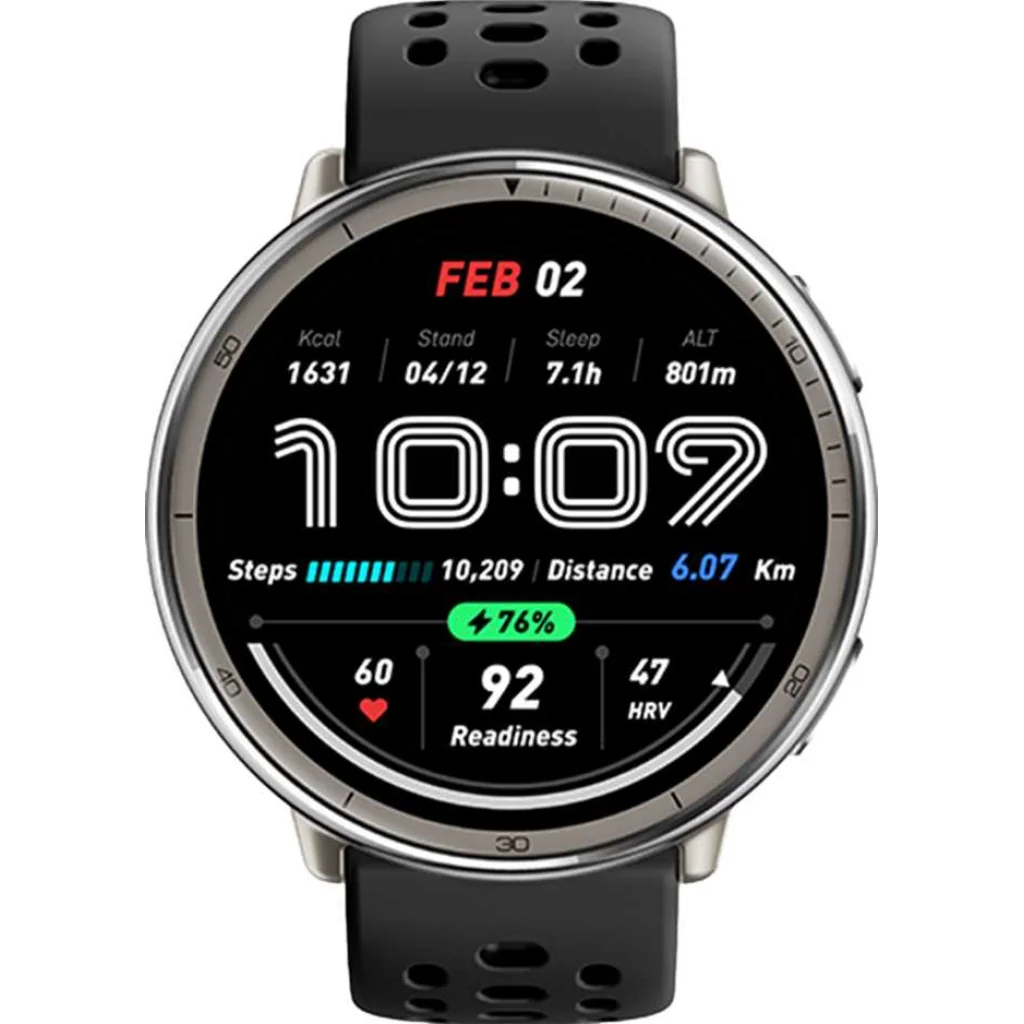 Смарт-часы Amazfit Active 2 Black Silicone EU