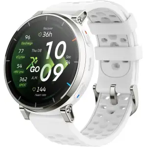 Колір ремінця: Білий - Смарт-годинник Amazfit Active 3 Premium W2559GL3N White UA