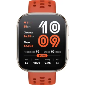 Колір ремінця: Червоний - Смарт-годинник Amazfit Bip 6 Red EU