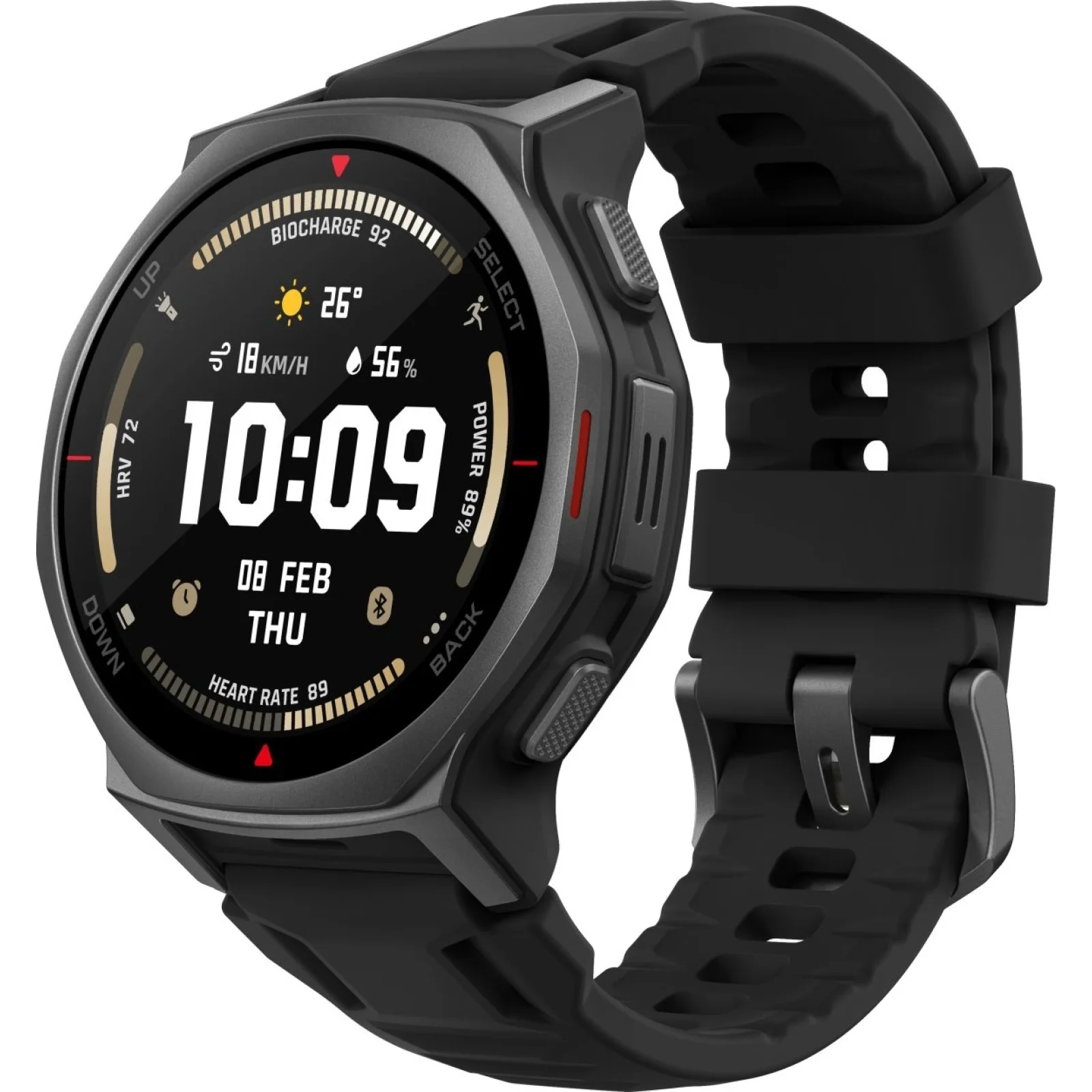 Смарт-часы Amazfit T-Rex 3 Pro 44mm Tactical Black (W2549GL5N) UA