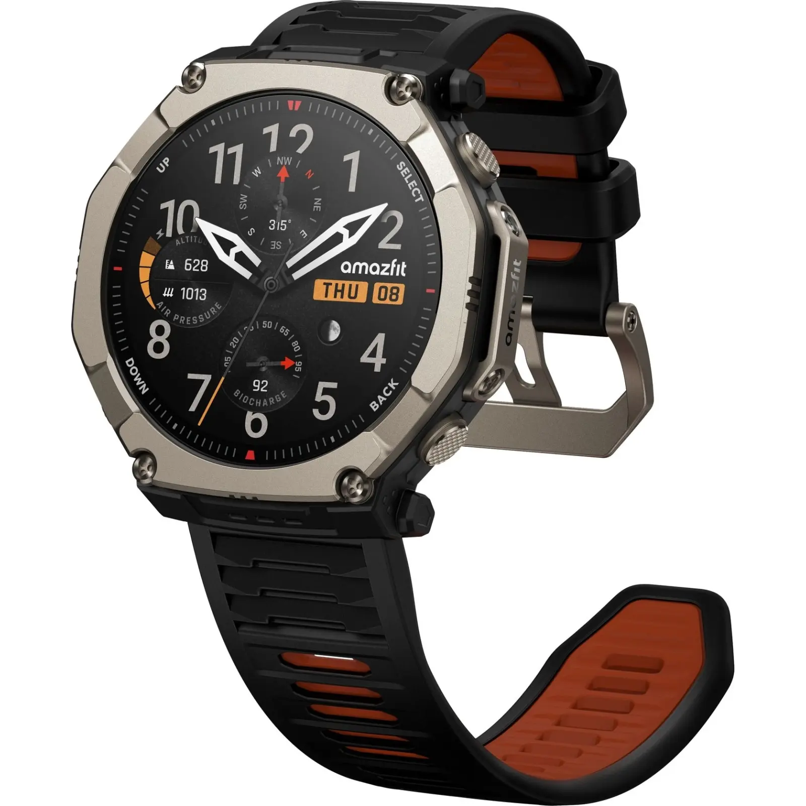 Смарт-годинник Amazfit T-Rex Ultra 2 Black (W2550GL2N) UA