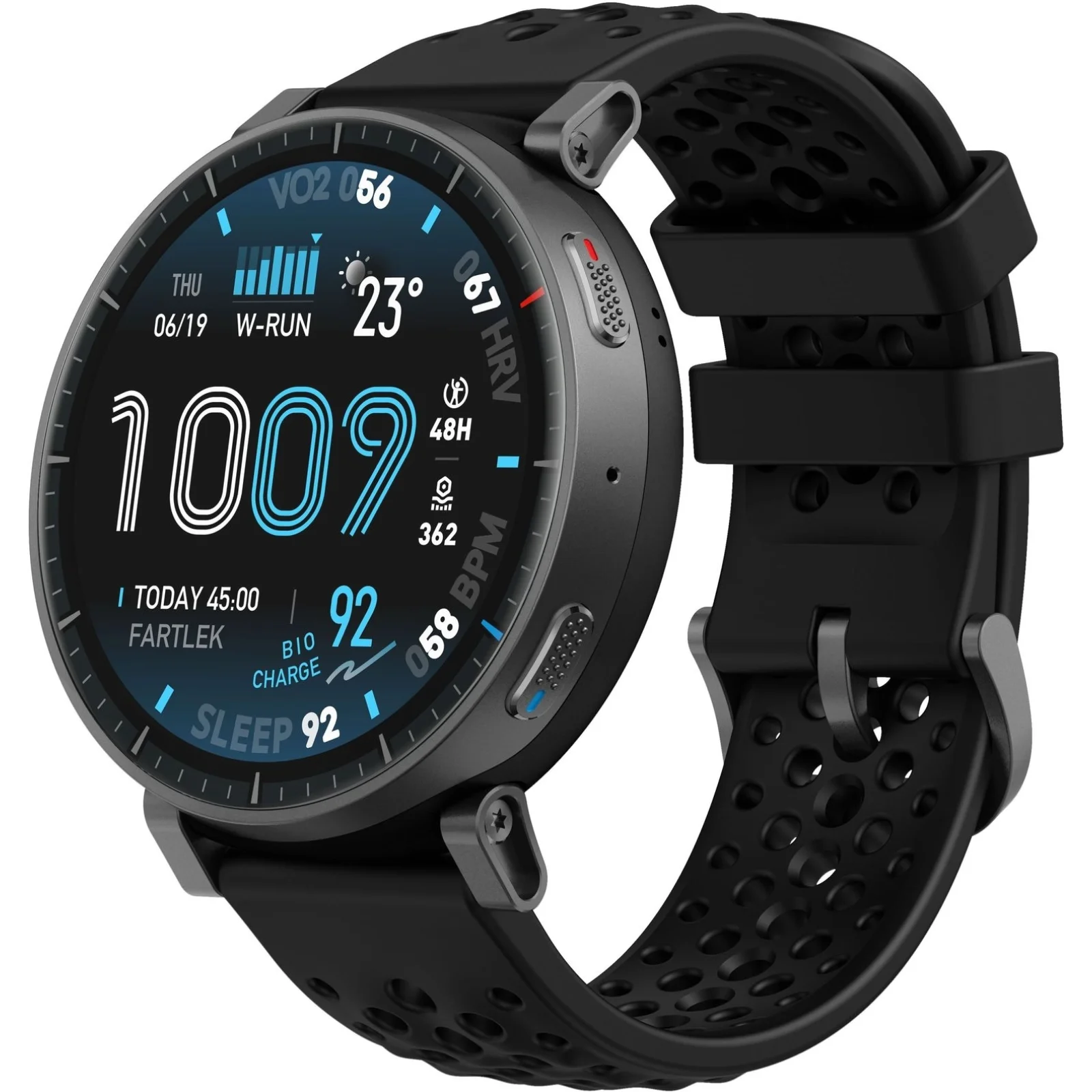 Смарт-годинник Amazfit Active Max Black Silicone (W2557AP1N) UA