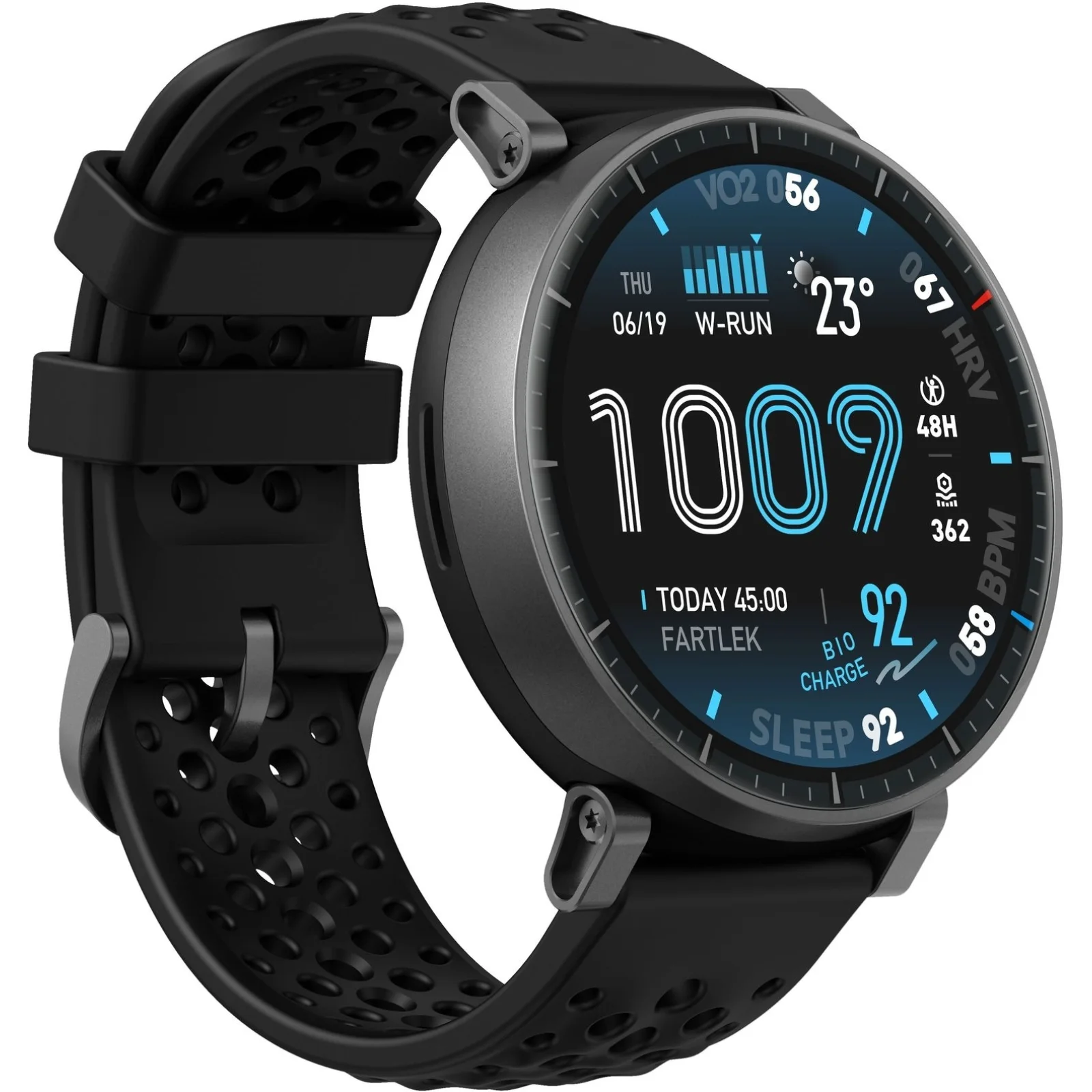 Смарт-годинник Amazfit Active Max Black Silicone (W2557AP1N) UA