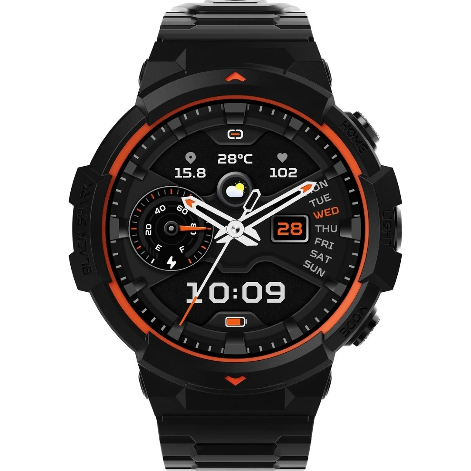 Смарт-часы Black Shark GS3 Sport BS-W2402 Lava Black EU
