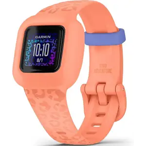 Детские часы Garmin Vivofit Jr 3 Peach Leopard (010-02441-04)