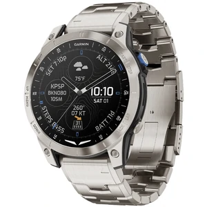 Смарт-годинник Garmin D2 Mach 1 Aviator Smartwatch with Vented Titanium Bracelet (010-02582-50/51)