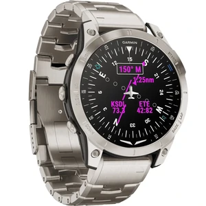 Смарт-годинник GARMIN D2 Mach 1 Aviator Smartwatch with Vented Titanium Bracelet (010-02582-50/51)