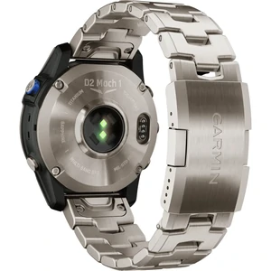 Смарт-годинник GARMIN D2 Mach 1 Aviator Smartwatch with Vented Titanium Bracelet (010-02582-50/51)