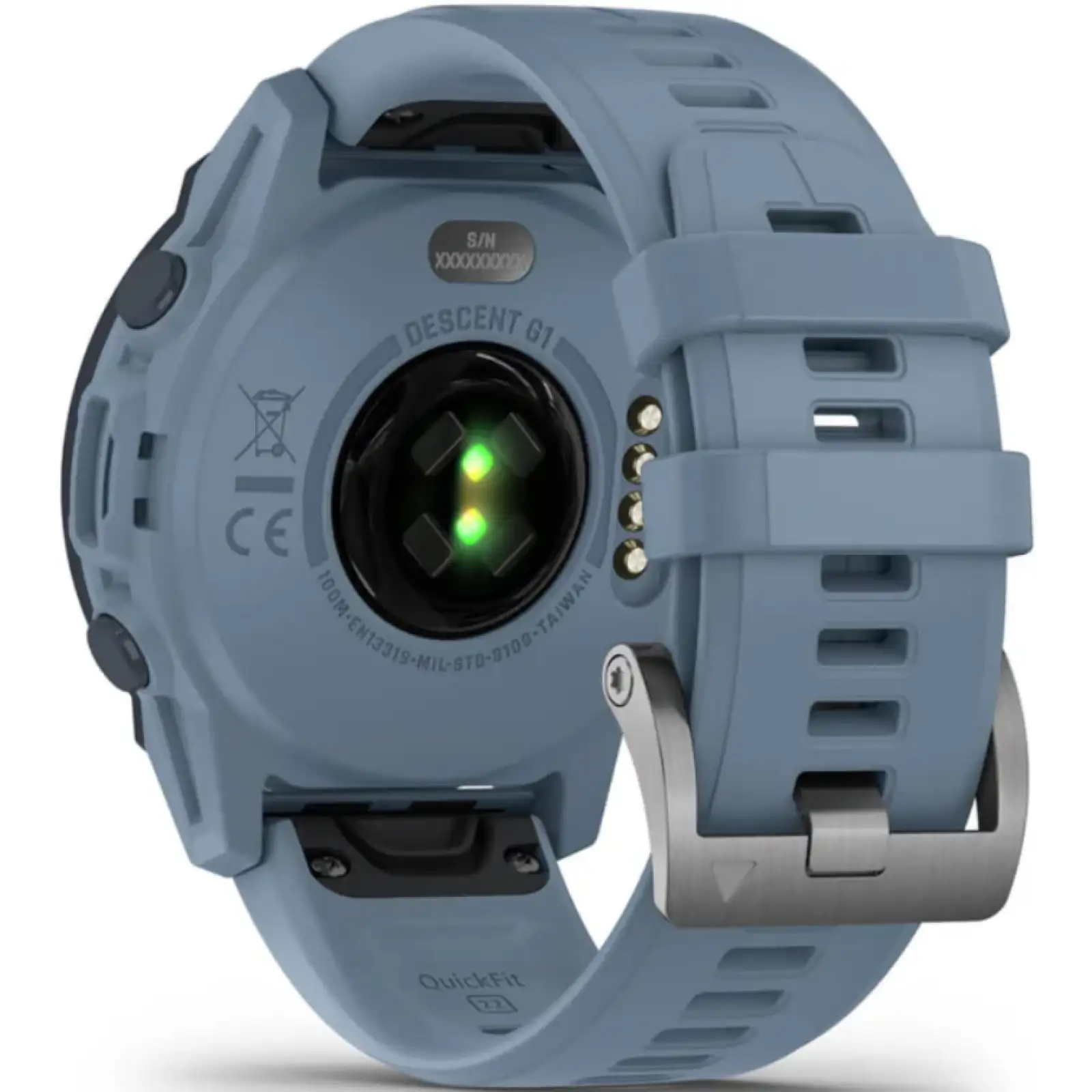 Смарт-годинник GARMIN Descent G1 Solar Hurricane Blue (010-02604-03/13)