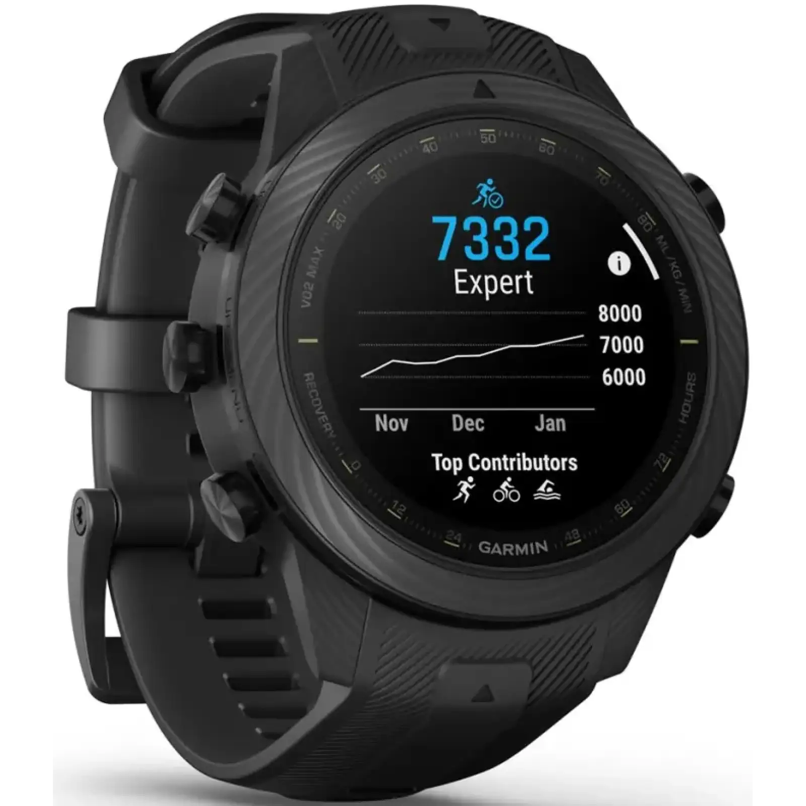 Смарт-годинник GARMIN MARQ (Gen 2) Athlete Carbon Edition (010-02722-10/11)