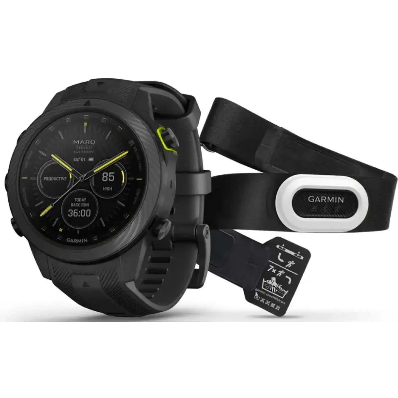 Смарт-годинник GARMIN MARQ (Gen 2) Athlete Carbon Edition (010-02722-10/11)